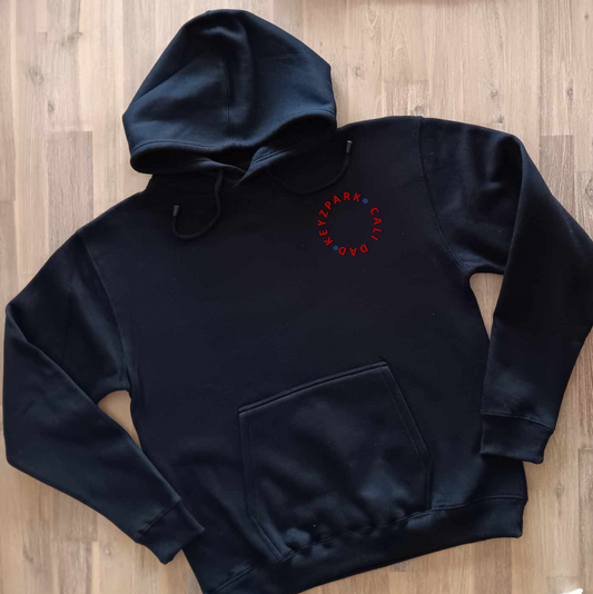 'Keyzpark Cali Dad' Logo Collection  - Black Hoodie