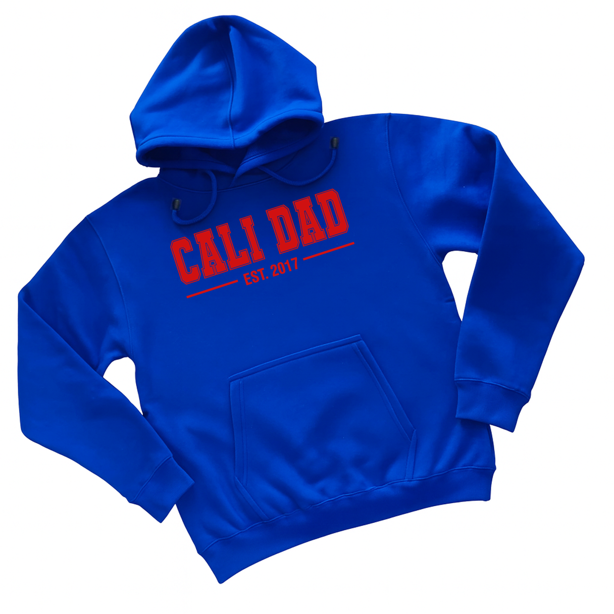 'Cali Dad' 2026 Collection - Classic Red - Royal Blue Apparel