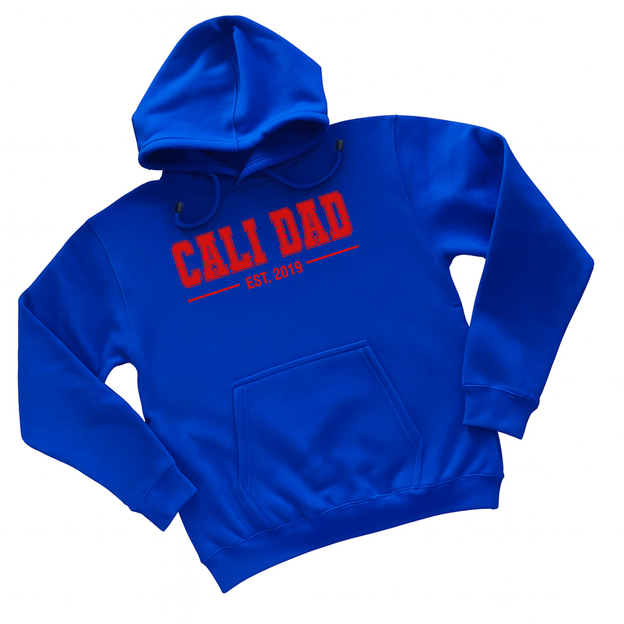 'Cali Dad' 2026 Collection - Classic Red - Royal Blue Apparel